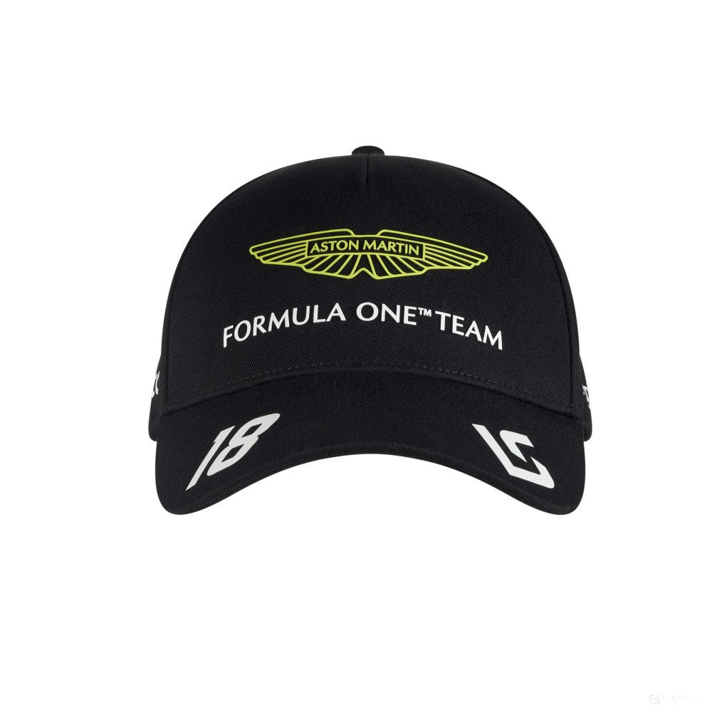 Lance Stroll sapka, Aston Martin, csapat, fekete, 2023 - FansBRANDS®
