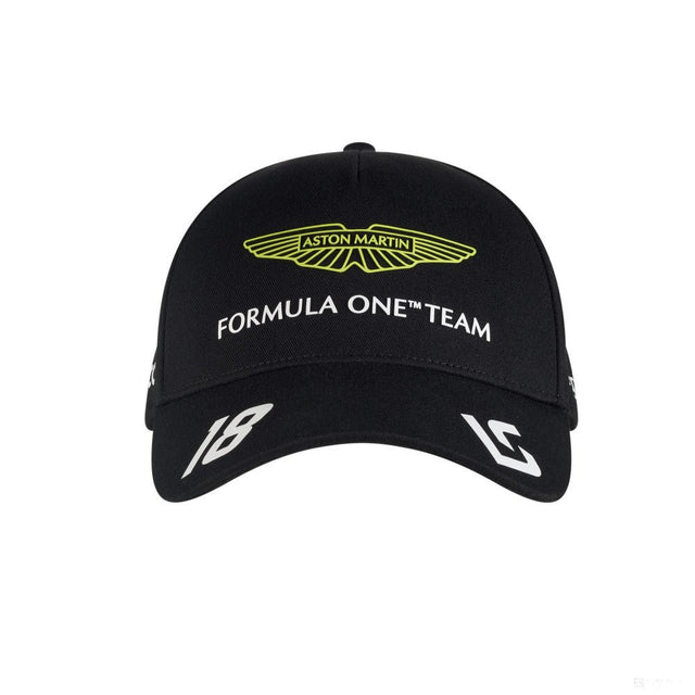 Lance Stroll sapka, Aston Martin, csapat, fekete, 2023 - FansBRANDS®