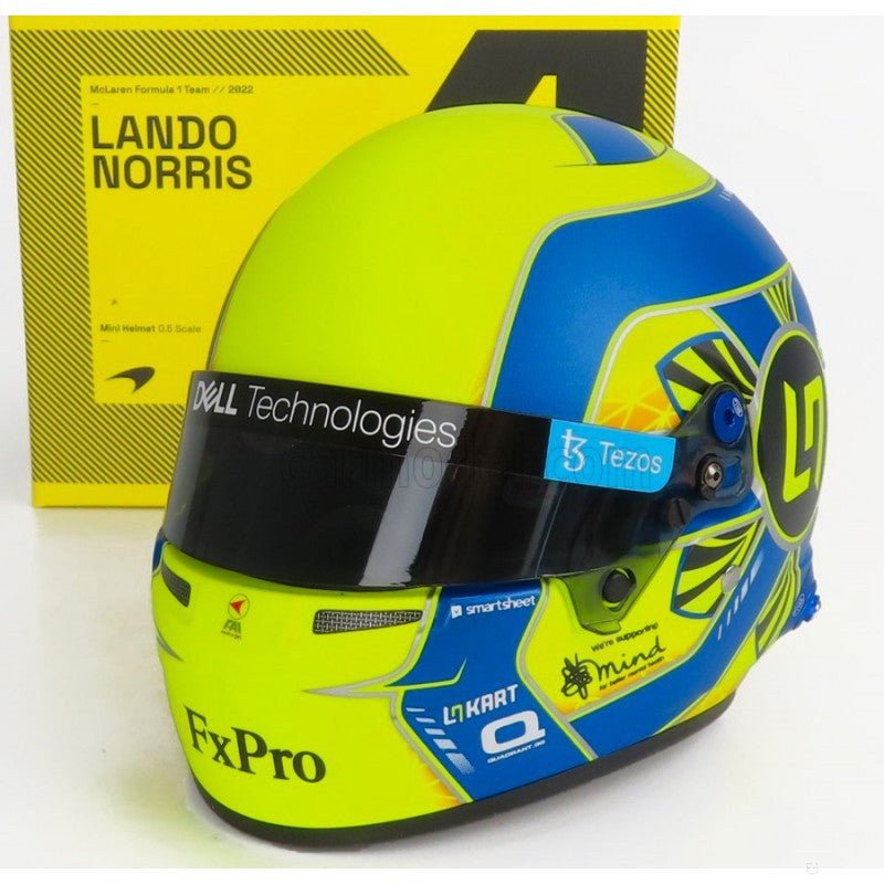 Lando Norris Mini bukósisak 1:2 méretarány, 2022 - FansBRANDS®