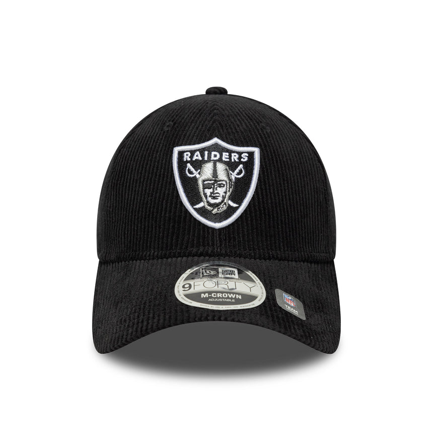 Las Vegas Raiders sapka, zsinórral, New Era, 9FORTY, fekete - FansBRANDS® - HU