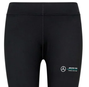Mercedes leggings, női, fekete