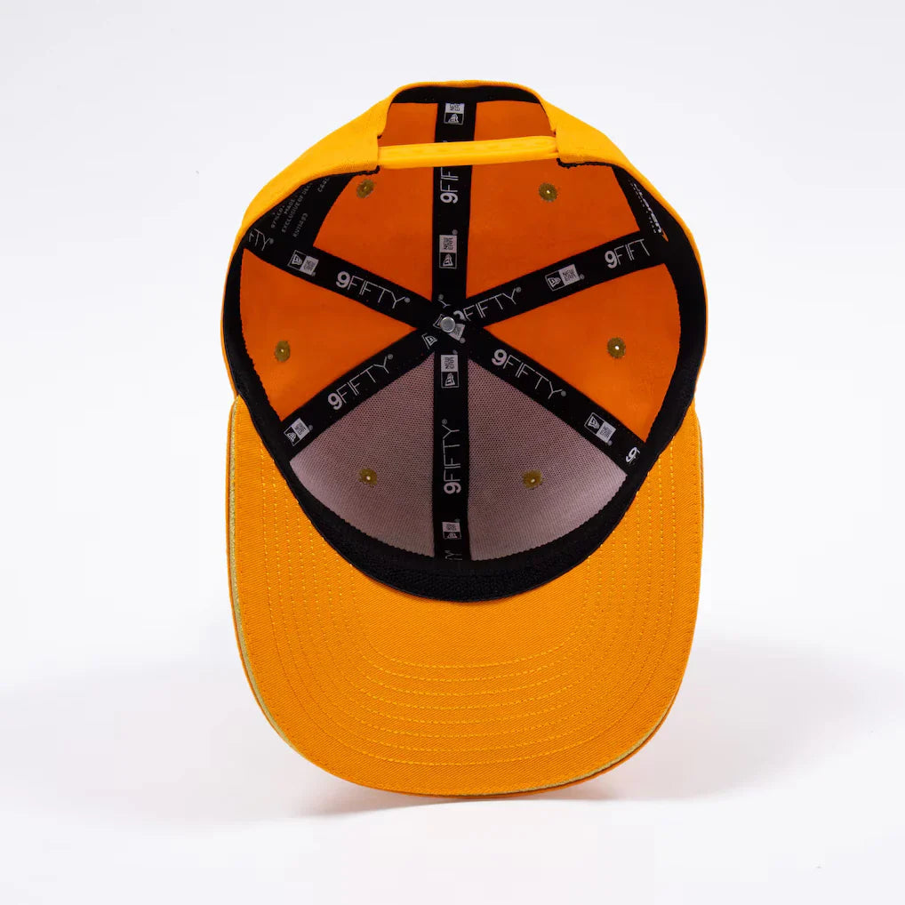 McLaren sapka, 2025-ös világbajnok, Lando Norris, New Era, 9FIFTY, narancssárga
