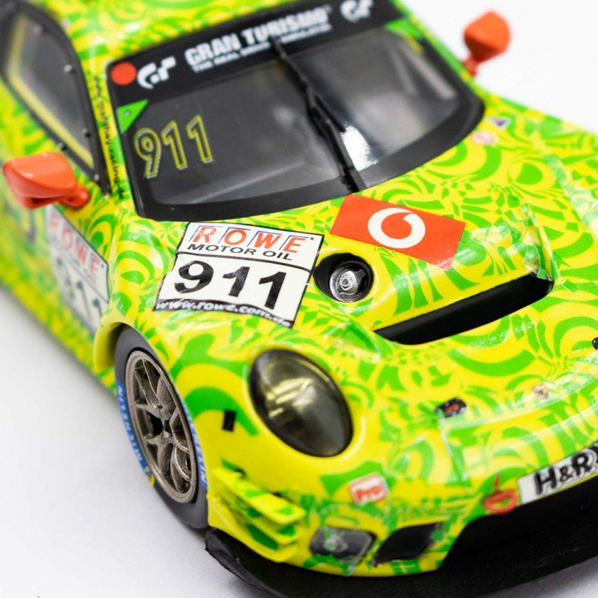 Manthey-Racing Porsche 911 GT3 R - 2018 VLN Nürburgring #911 Camouflage Zöld 1:43 - FansBRANDS®