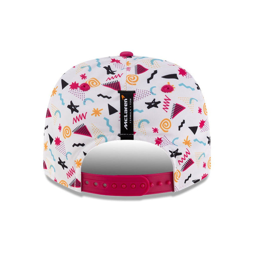 McLaren Baseball sapka, Miami, Lando Norris, New Era, 9SEVENTY SS, Fehér 🔥 - FansBRANDS® - HU