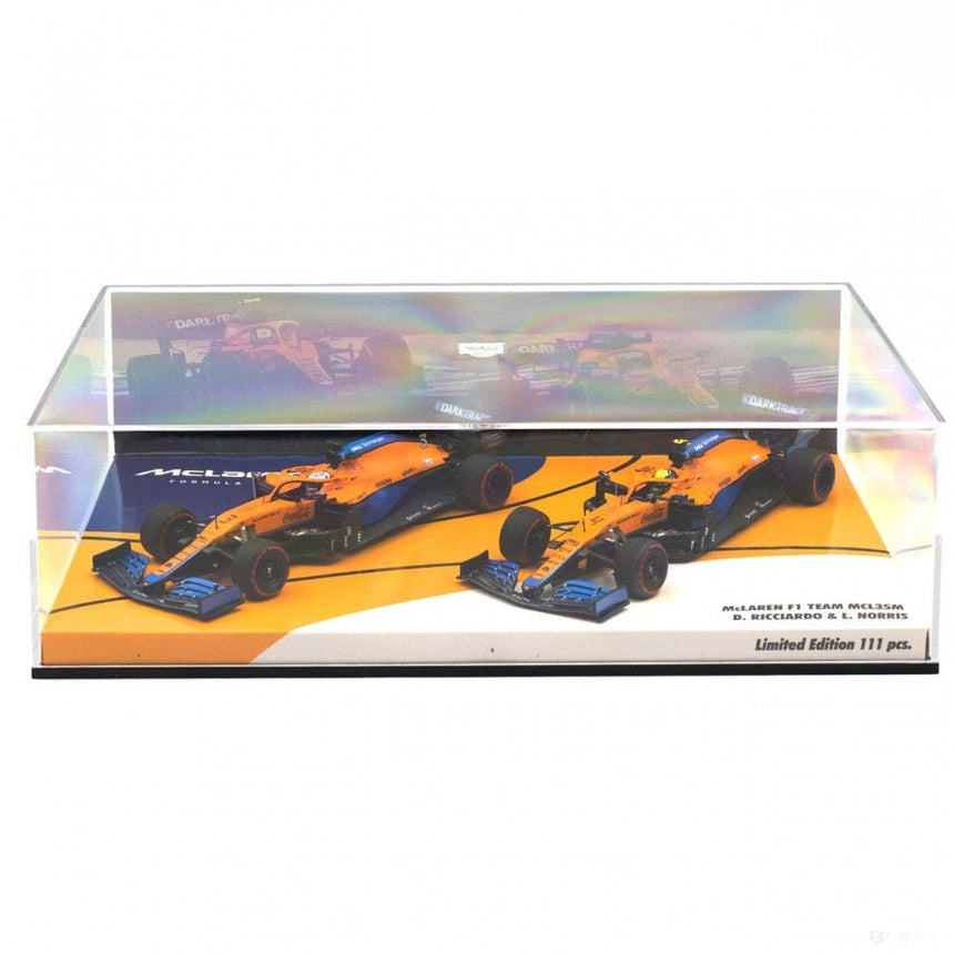 McLaren F1 Csapat 2021 MCL35M Daniel Ricciardo / Lando Norris double set Limited Edition 1:43 - FansBRANDS® - HU