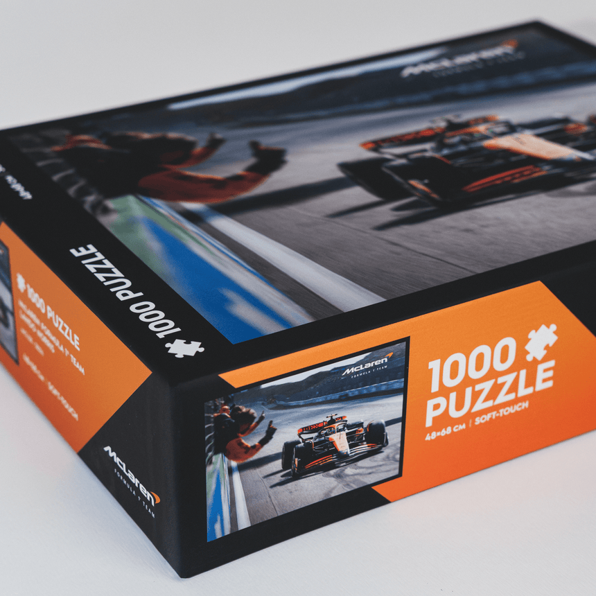 McLaren Formula 1® csapat, puzzle, Lando Norris, Győzelmi poszter, 1000 darabos - FansBRANDS® - HU