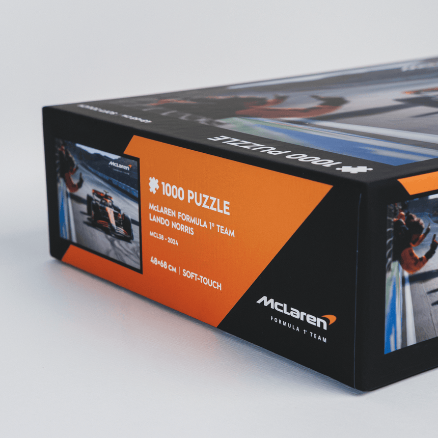 McLaren Formula 1® csapat, puzzle, Lando Norris, Győzelmi poszter, 1000 darabos - FansBRANDS® - HU