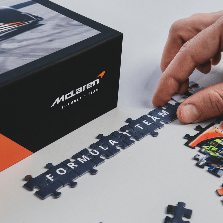 McLaren Formula 1® csapat, puzzle, Lando Norris, Győzelmi poszter, 1000 darabos - FansBRANDS® - HU
