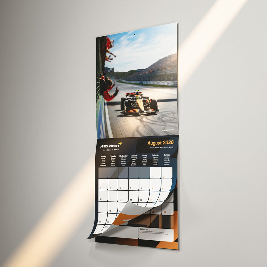 McLaren Formula 1 Team – Hivatalos naptár – 2026 - FansBRANDS® - HU
