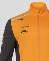 McLaren kabát, Castore, csapat, softshell, szürke, 2024 - FansBRANDS®