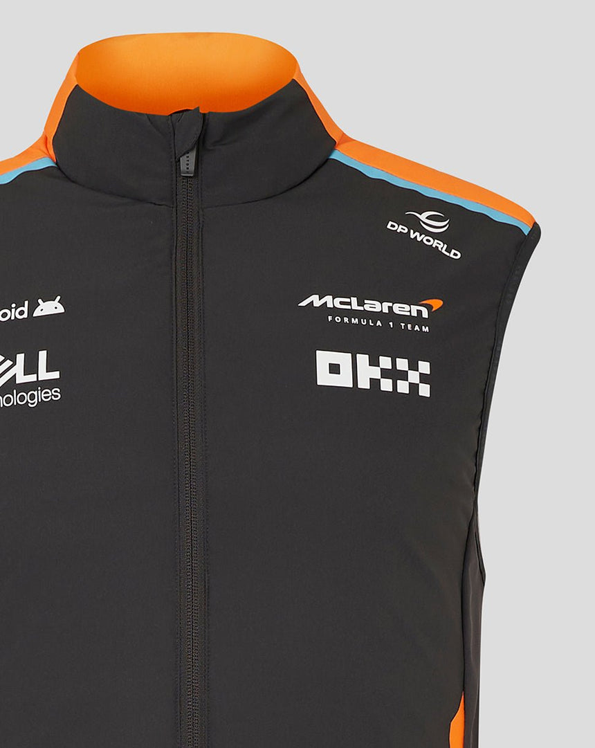 McLaren mellény, Castore, csapat, Hybrid, szürke, 2024 - FansBRANDS® - HU