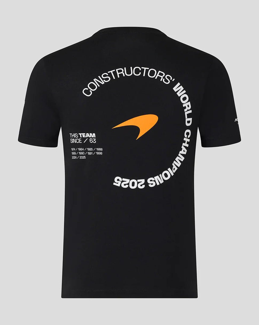 McLaren póló, konstruktőri bajnok, 2025, fekete 🔥 - FansBRANDS® - HU