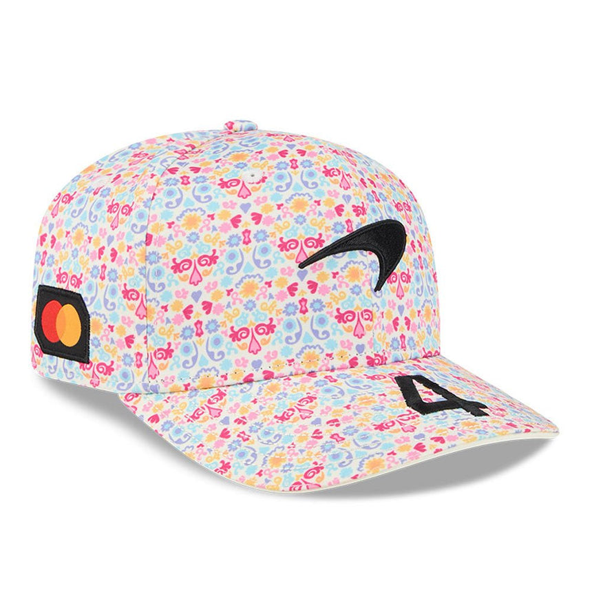 McLaren sapka, csapat, Lando Norris, Mexikó különkiadás, New Era, 9SEVENTY, fehér - FansBRANDS® - HU