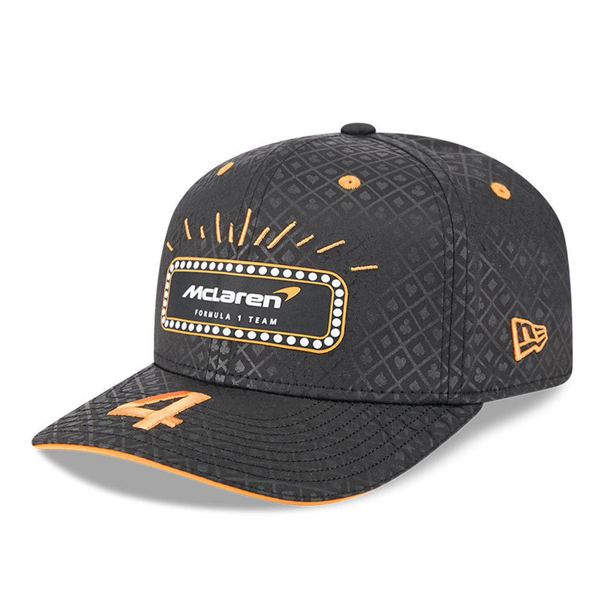 McLaren sapka, Las Vegas különleges kiadás, Lando Norris, New Era, 9SEVENTY, fekete - FansBRANDS® - HU