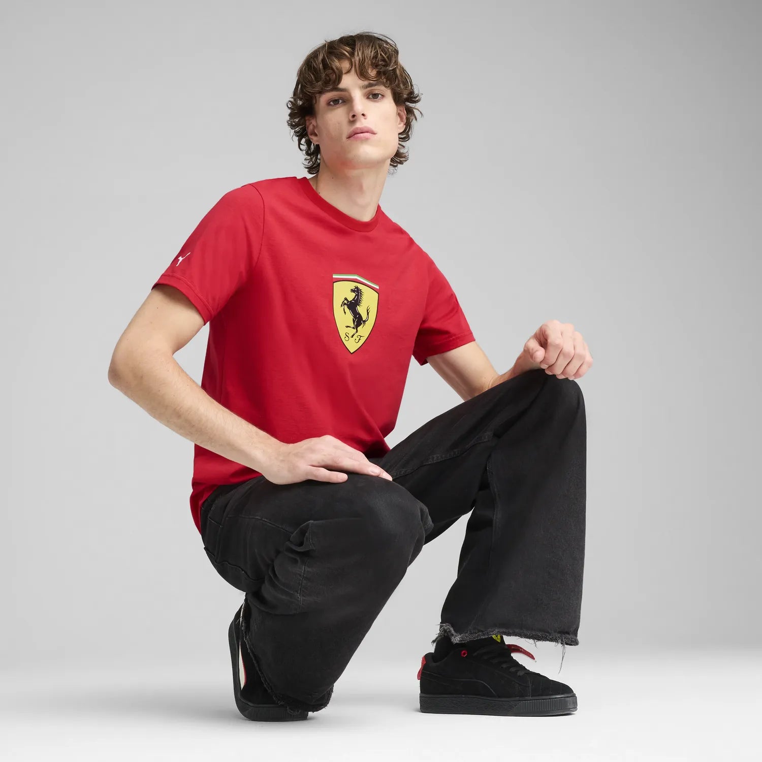 Ferrari Race Crewneck T-Shirt 🔥