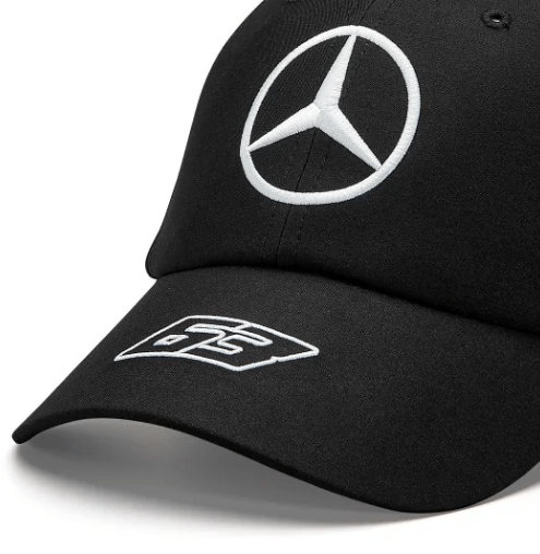 Mercedes baseball sapka, George Russell, fekete, 2023 - FansBRANDS® - HU