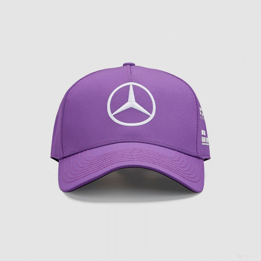 Mercedes Baseball Sapka, Lewis Hamilton, Gyerek, Lila, 2022 - FansBRANDS® - HU