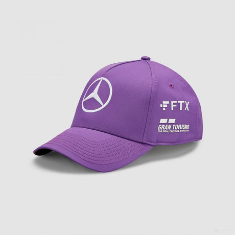 Mercedes Baseball Sapka, Lewis Hamilton, Gyerek, Lila, 2022 - FansBRANDS®