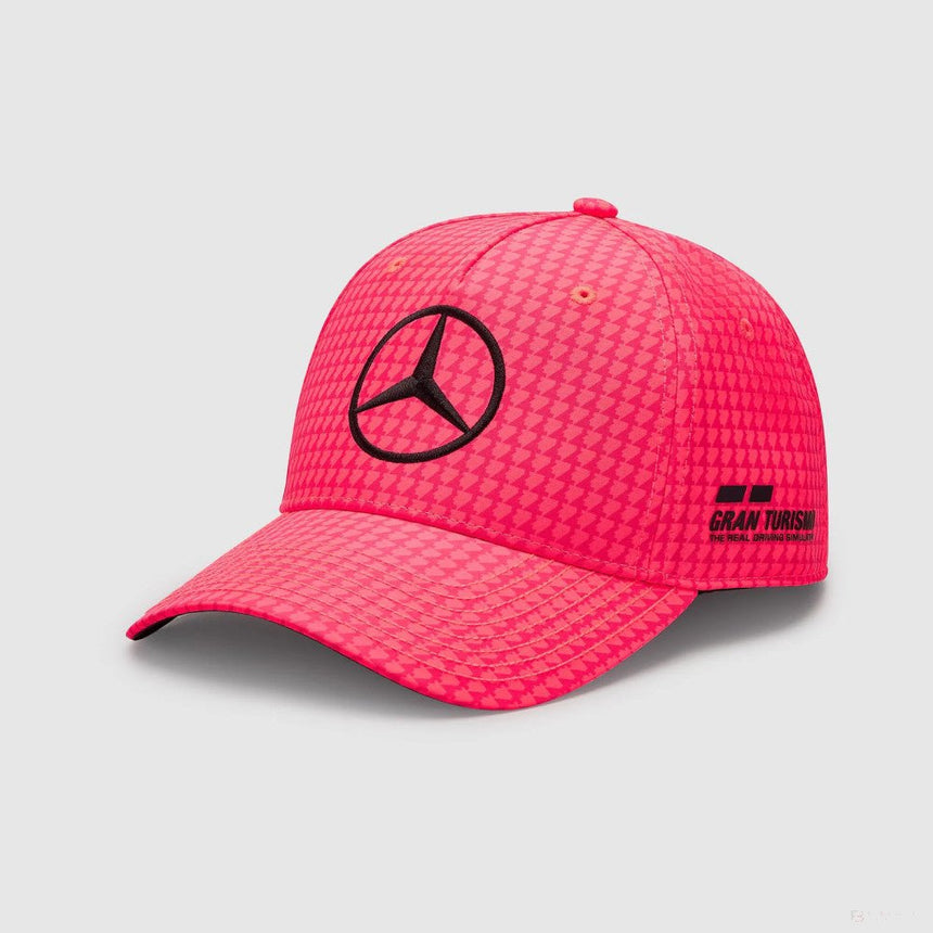 Mercedes baseball sapka, Lewis Hamilton, neon rózsaszín, 2023 - FansBRANDS®