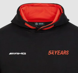 Mercedes Fanwear AMG 55YRS Kapucnis Pulóver