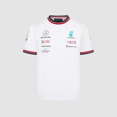 Mercedes Gyerek Csapat Póló, Fehér, 2022 - FansBRANDS®