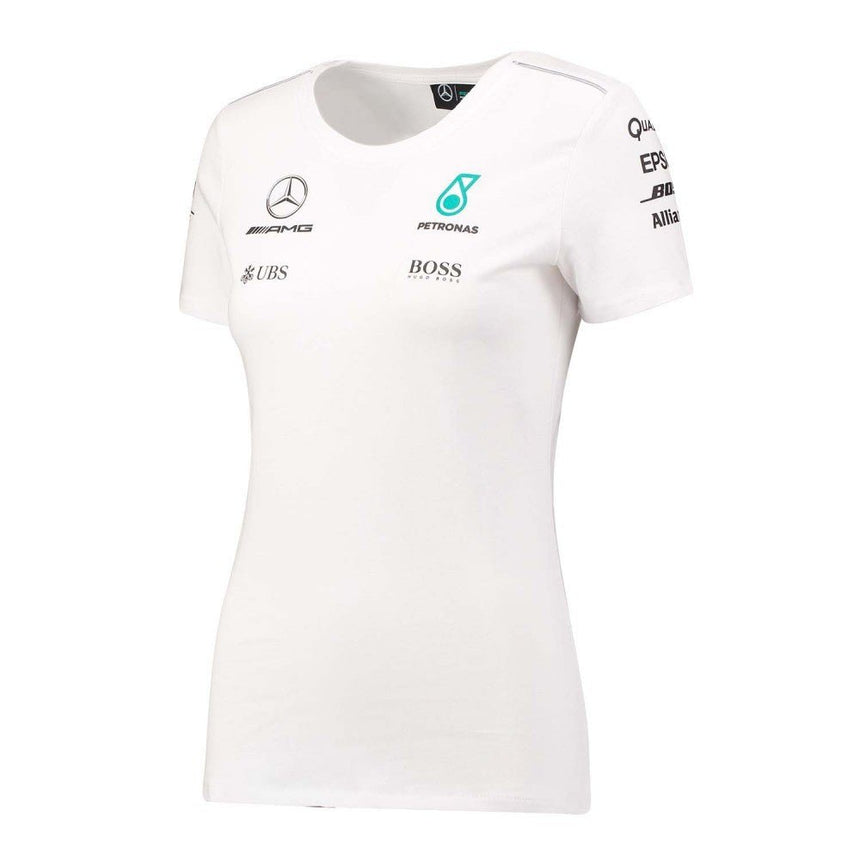 Mercedes Környakú Női Póló, 2017 - csapat - FansBRANDS® - HU