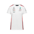 Mercedes környakú póló, csapat, női, fehér, 2023 - FansBRANDS®