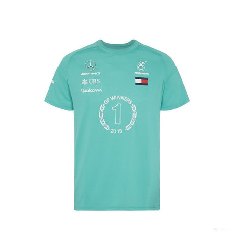 Mercedes Környakú Race Winner Póló - FansBRANDS®