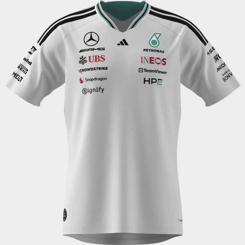 Mercedes Mez, csapat, adidas, fehér