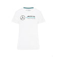 Mercedes Női Póló, Large Logo, Fehér, 2022 - FansBRANDS®