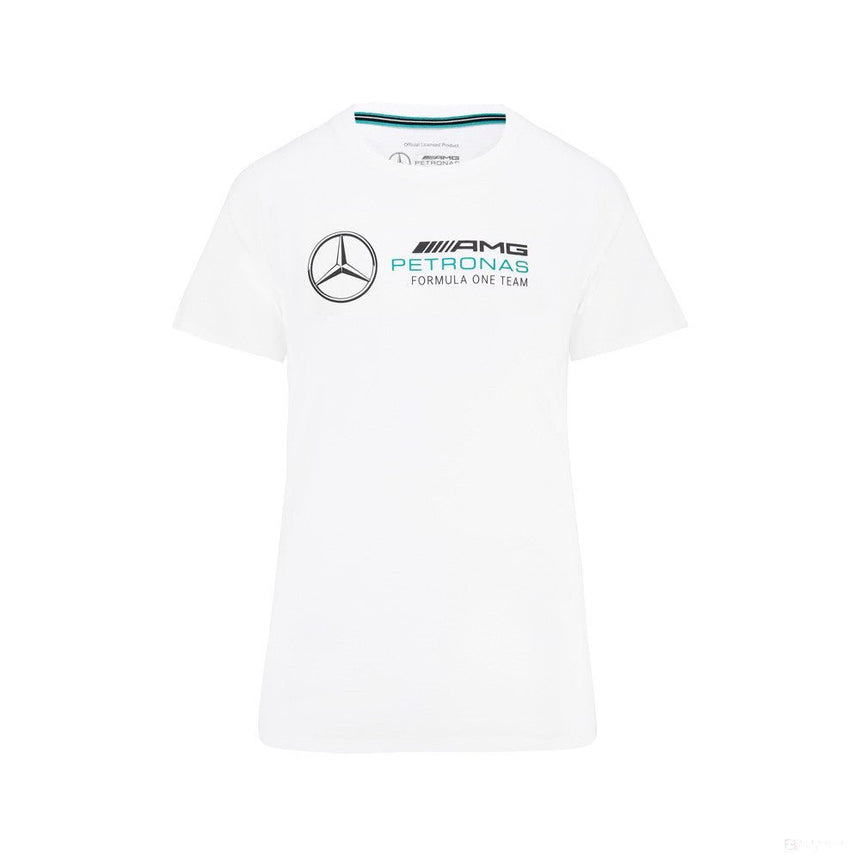 Mercedes Női Póló, Large Logo, Fehér, 2022 - FansBRANDS® - HU