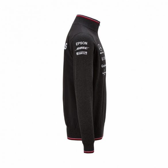 Mercedes pulóver, csapat, fekete, 2019 - FansBRANDS® - HU