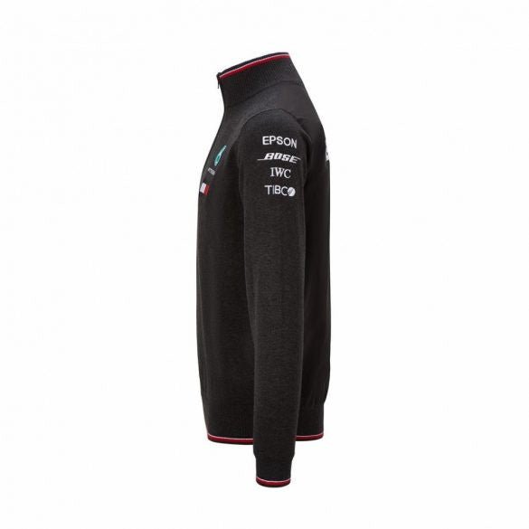 Mercedes pulóver, csapat, fekete, 2019 - FansBRANDS® - HU