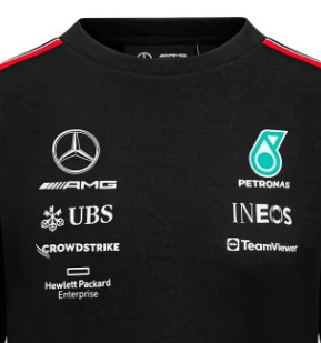 Mercedes pulóver, női, fekete, 2023 - FansBRANDS® - HU