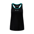 Mercedes top, racerback, női, fekete - FansBRANDS®