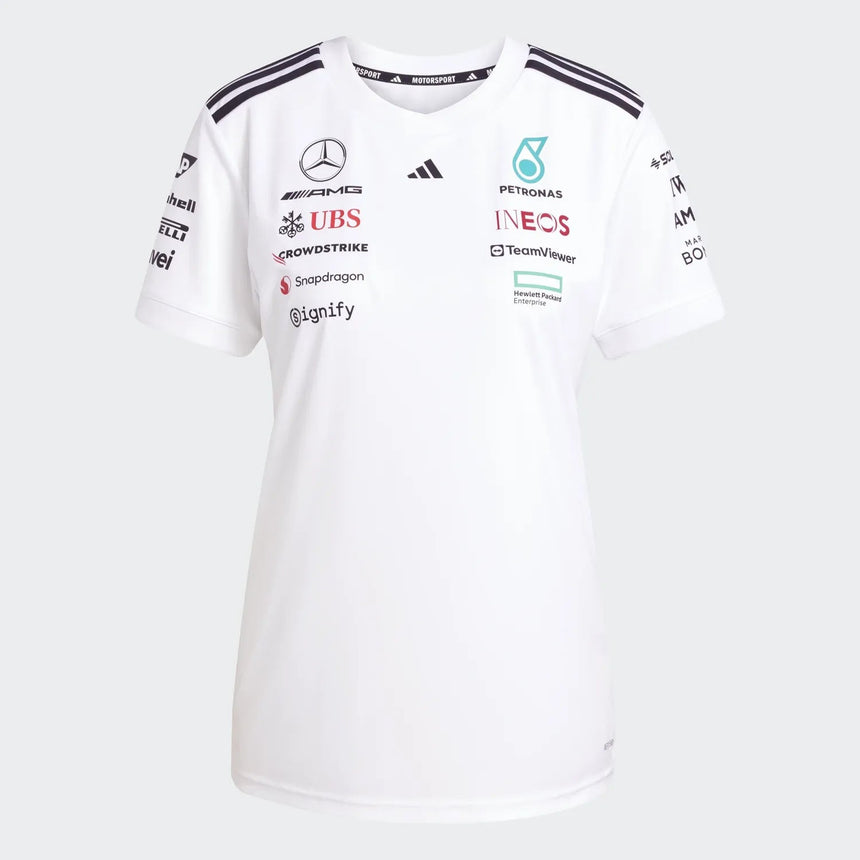 Mercedes Versenyző Rövid Ujjú Póló - Női 🔥 - FansBRANDS® - HU
