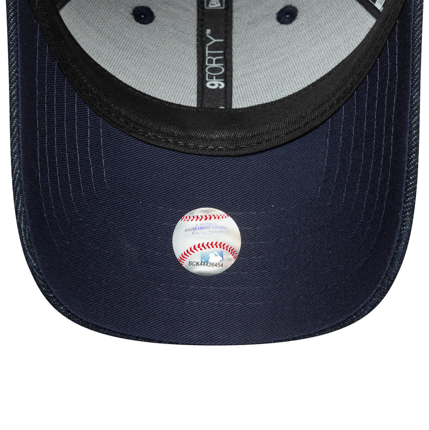 New York Yankees baseballsapka, flitter, New Era, 9FORTY, kék mintázat, kék - FansBRANDS® - HU
