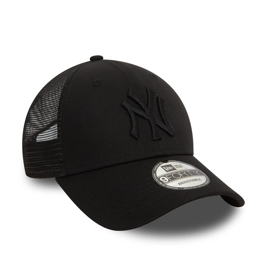 New York Yankees sapka, hálós sapka, New Era, 9FORTY, teljes fekete - FansBRANDS® - HU