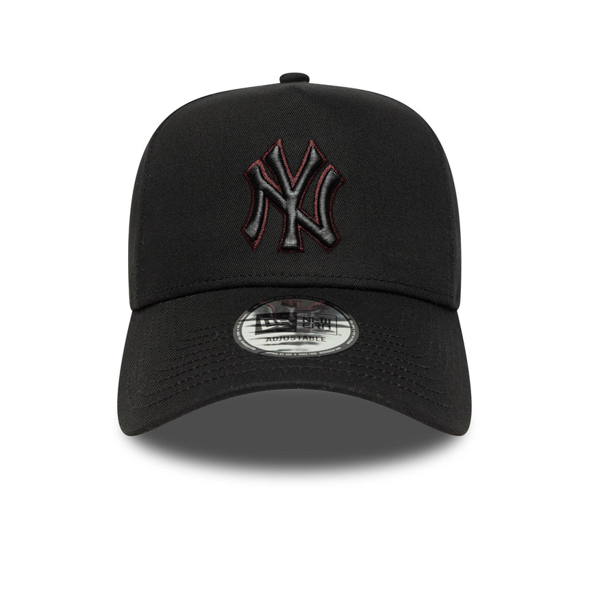 New York Yankees sapka, körvonalas kitűző, New Era, 9FORTY, fekete - FansBRANDS® - HU