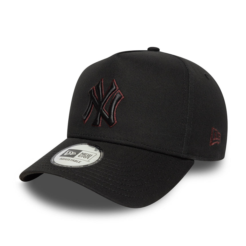 New York Yankees sapka, körvonalas kitűző, New Era, 9FORTY, fekete - FansBRANDS® - HU