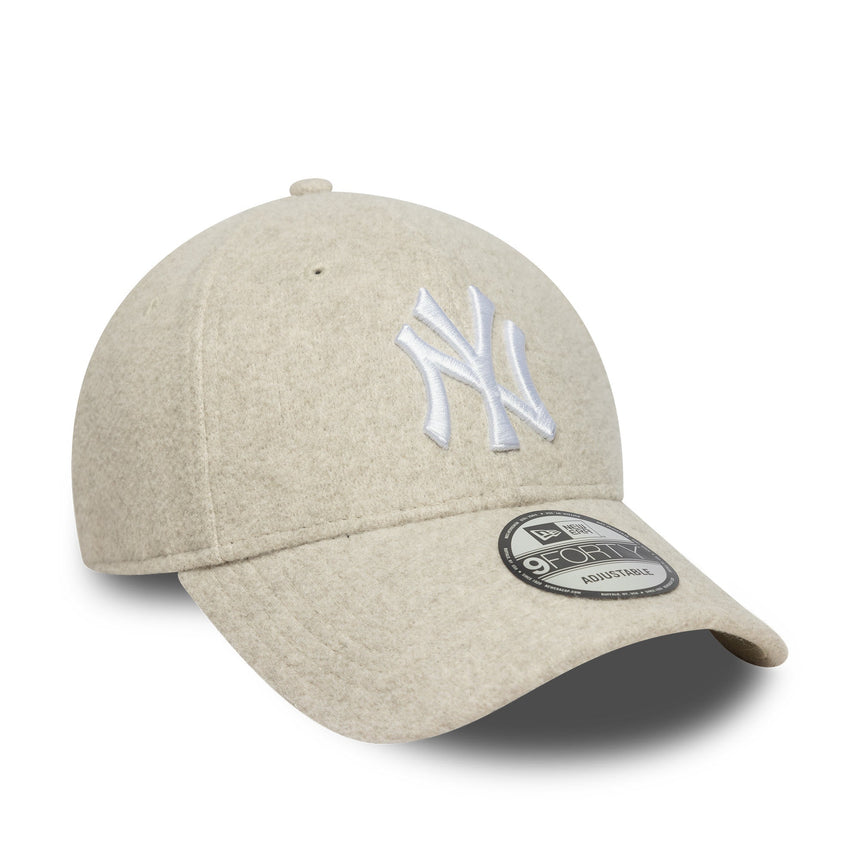 New York Yankees sapka, Melton gyapjú, 9FORTY, krémszínű - FansBRANDS® - HU