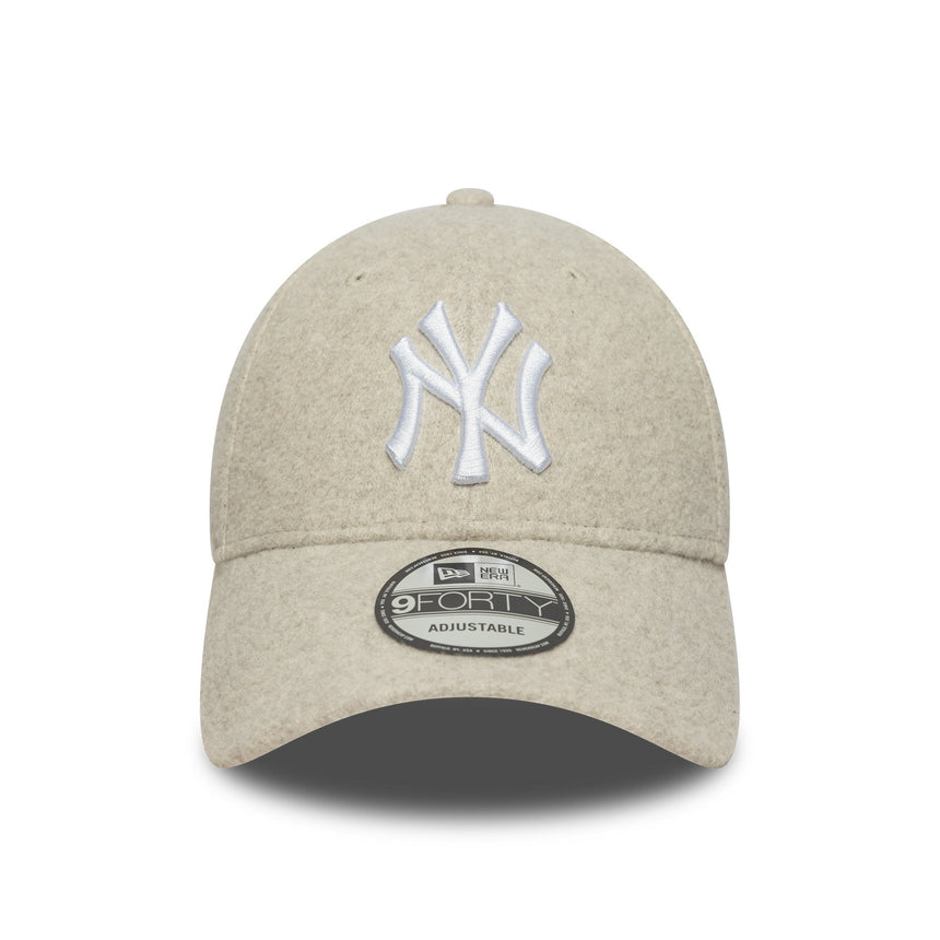 New York Yankees sapka, Melton gyapjú, 9FORTY, krémszínű - FansBRANDS® - HU