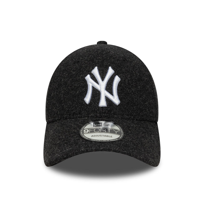 New York Yankees sapka, melton, New Era, 9FORTY, fekete - FansBRANDS® - HU