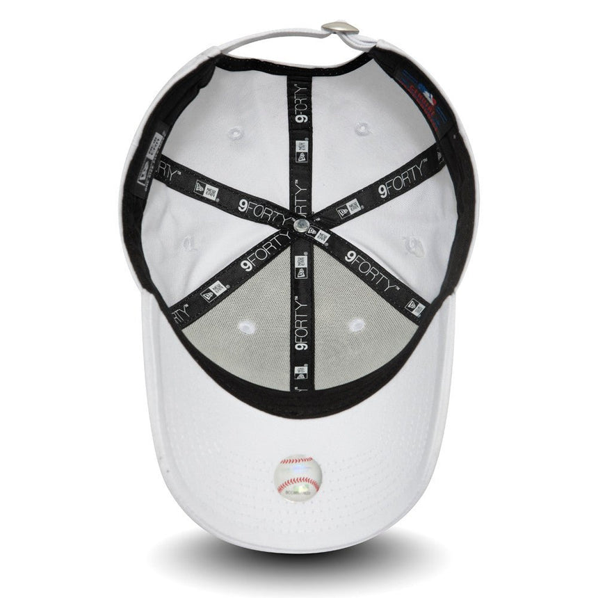 New York Yankees sapka, New Era, 9FORTY, basic, teljesen fehér - FansBRANDS® - HU