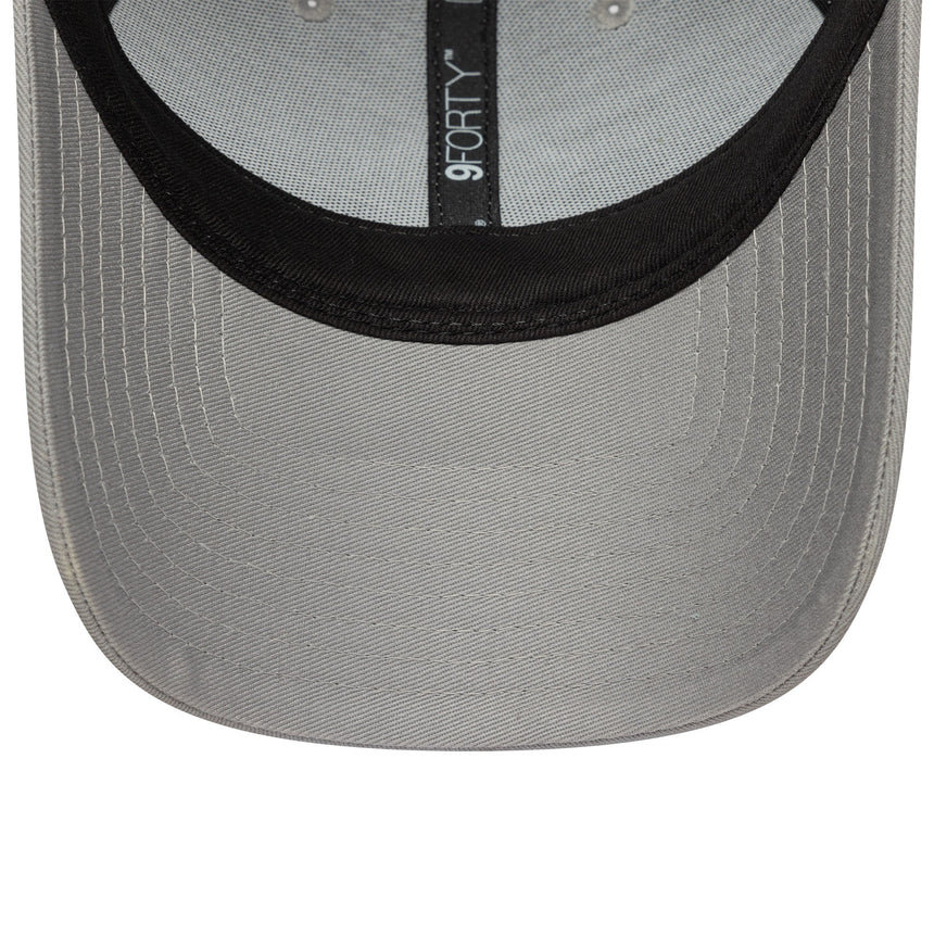 New York Yankees sapka, New Era, 9FORTY, feltűnő kontúr, szürke - FansBRANDS® - HU