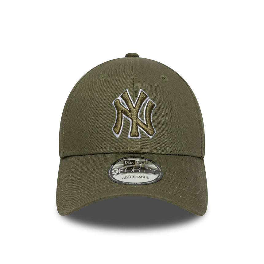 New York Yankees sapka, New Era, 9FORTY, khaki színű - FansBRANDS® - HU