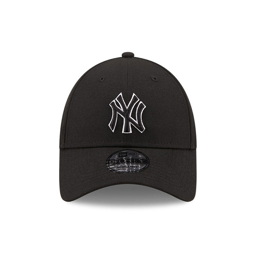 New York Yankees sapka, New Era, 9FORTY, pop kontúr, fekete - FansBRANDS® - HU
