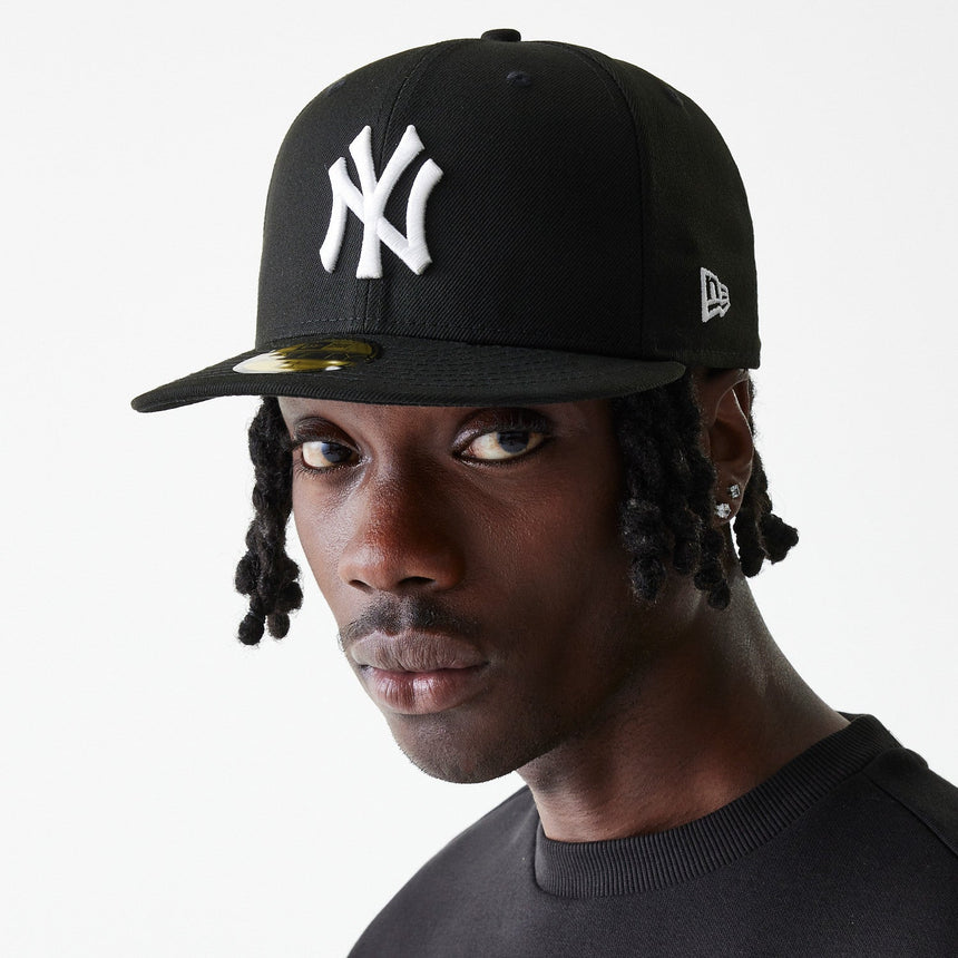 New York Yankees sapka, New Era, Basic, fekete - FansBRANDS® - HU