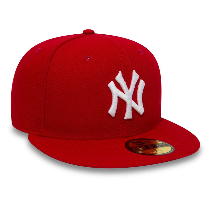 New York Yankees sapka, New Era, Basic, piros - FansBRANDS® - HU