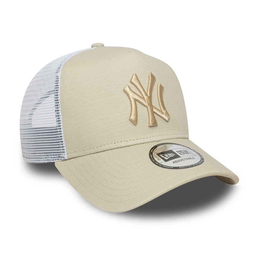 New York Yankees sapka, New Era, hálós, basic, bézs - FansBRANDS® - HU